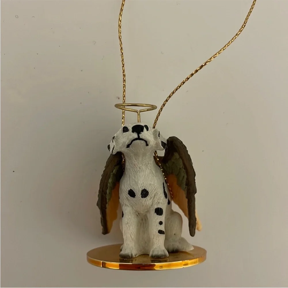 TINY ONES Angel Dalmatian Christmas Ornament Pet Dog